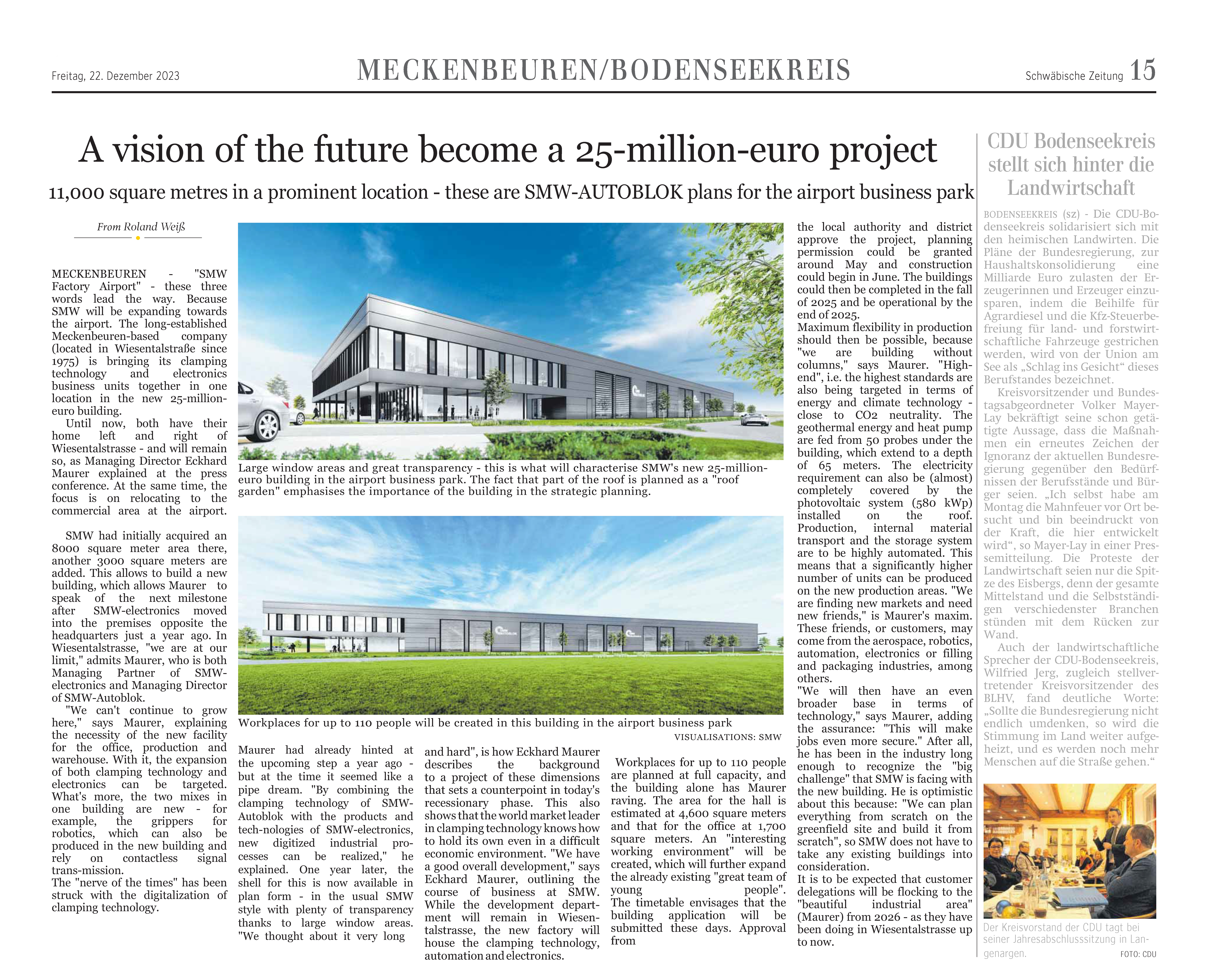 PRESS RELEASE  22.12.2023