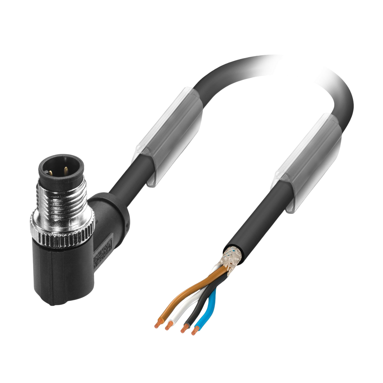 VERBINDUNGSKABEL M12 4-POL 1,5M STECKER GEWINKELT