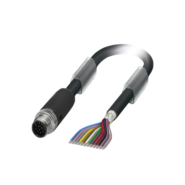 VERBINDUNGSKABEL M12 12-POL 1,5M STECKER GERADE